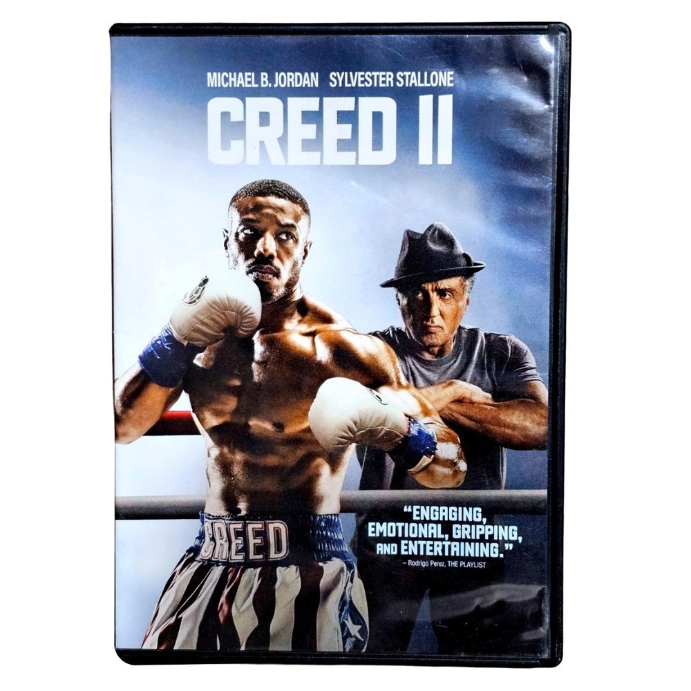 Creed II Warner Bros DVD Movie Michael B Jordan Sylvester Stallone 883929665471